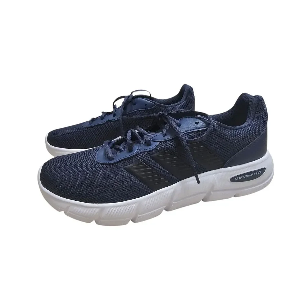 New Adidas Cloudfoam Flex Laces Navy 9.5